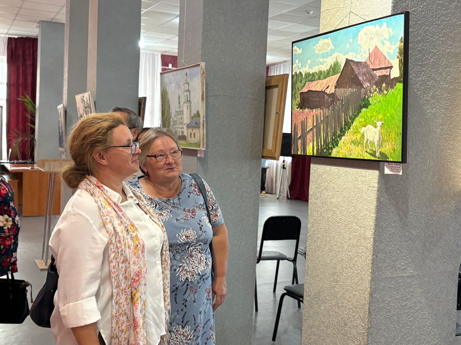 Сегодня, в рамках празднования Дня города, в городском краеведческом музее состоялось открытие выставки художников, членов Алтайской краевой организации Союза художников России.
