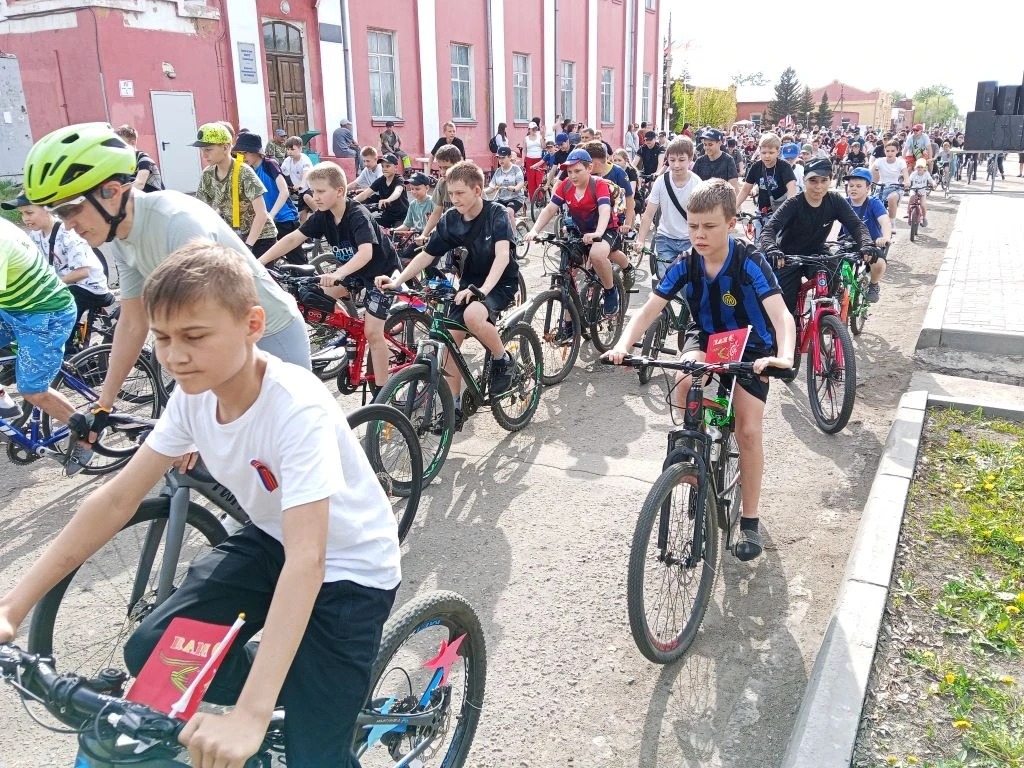 В Славгороде состоялся велопробег.