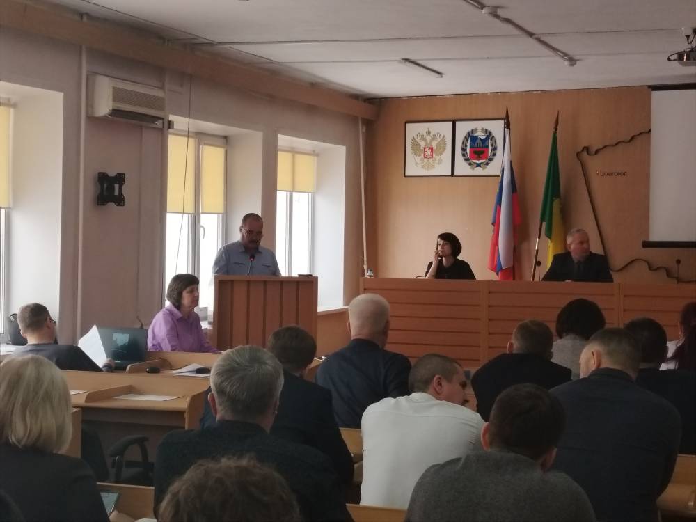 В Славгороде состоялась восьмая сессии Собрания депутатов муниципального округа город Славгород Алтайского края восьмого созыва.