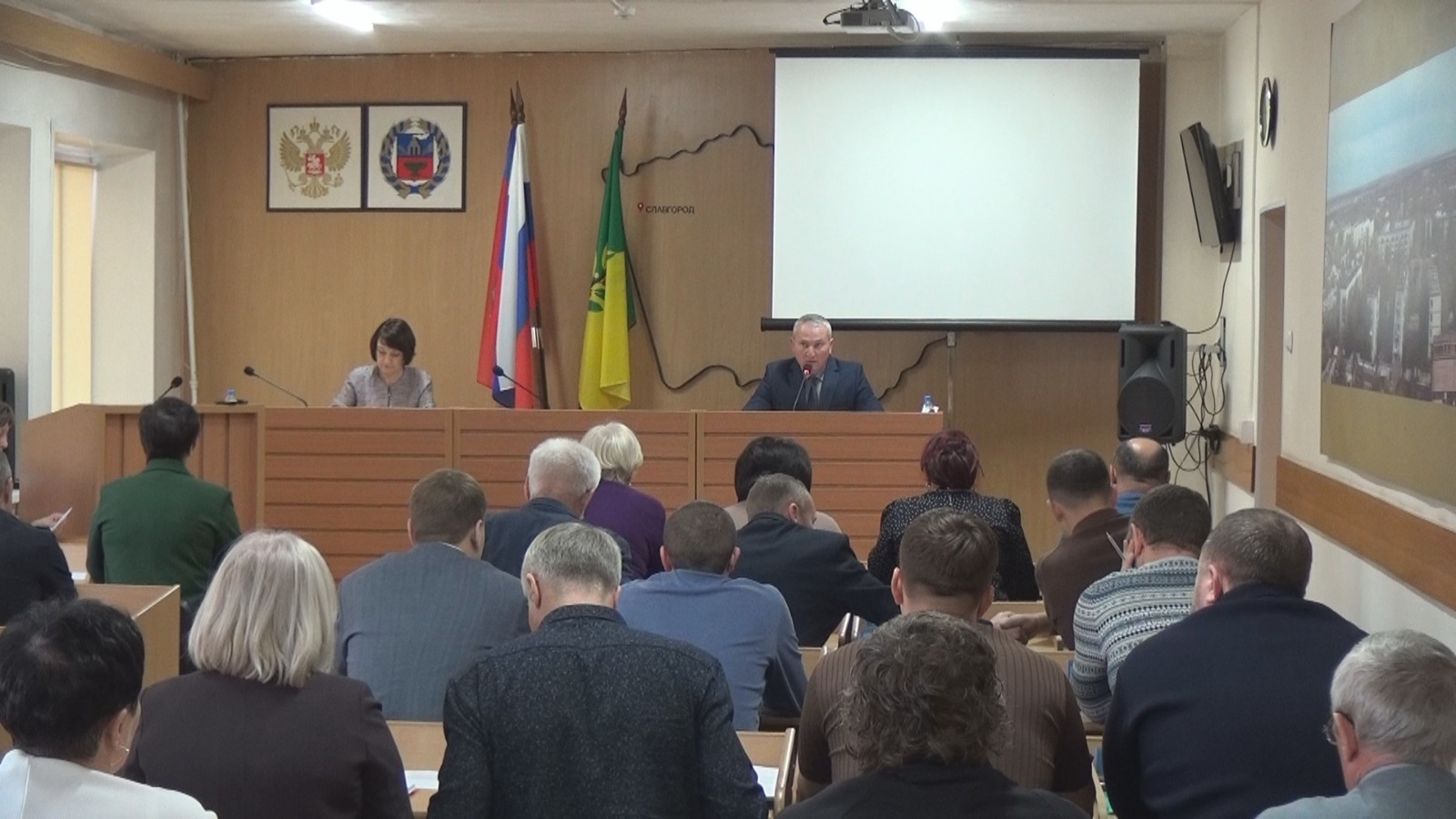 В Славгороде состоялась третья сессия Собрания депутатов муниципального округа город Славгород Алтайского края восьмого созыва.