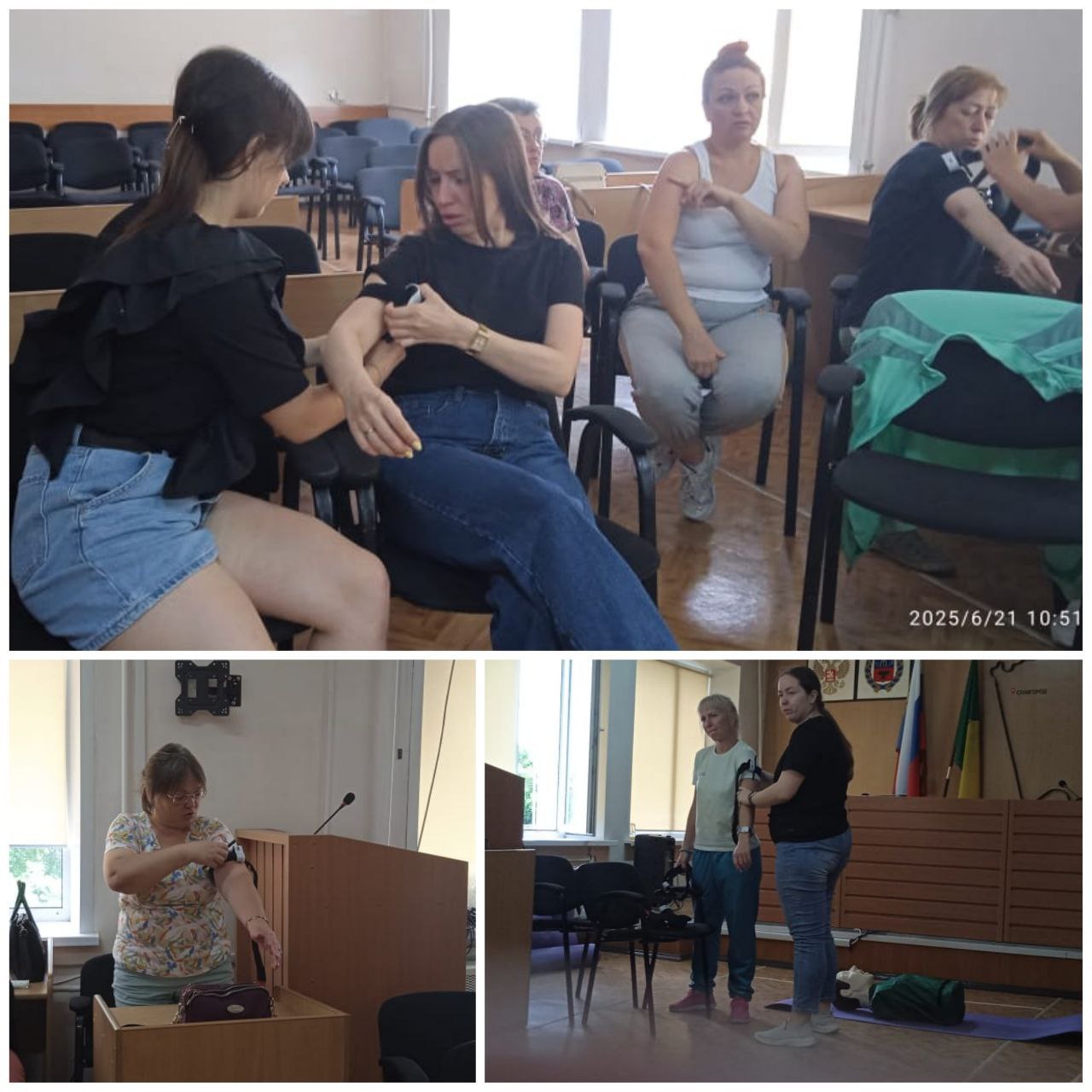 В Славгороде прошли практические занятия в рамках регионального проекта «Готов к санитарной обороне».