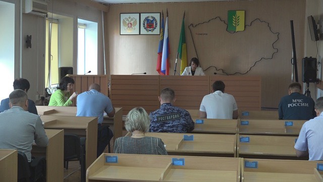 Сегодня глава Славгорода Людмила Подгора  провела заседания антитеррористической комиссии..
