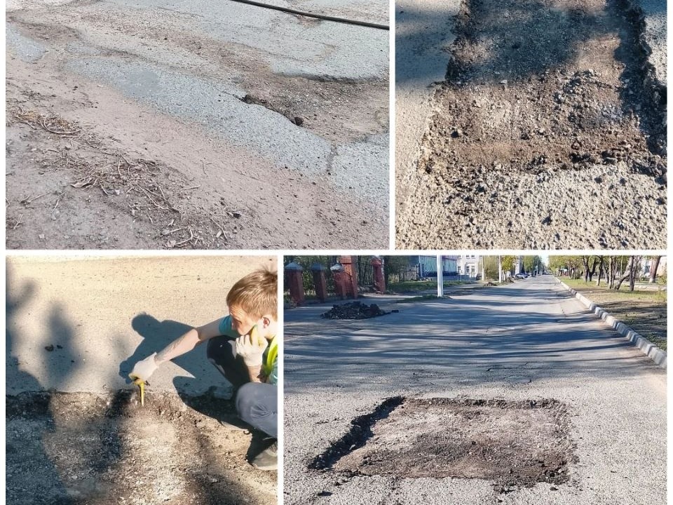 Во исполнение муниципального контракта стартовали работы по ямочному ремонту автомобильных дорог..