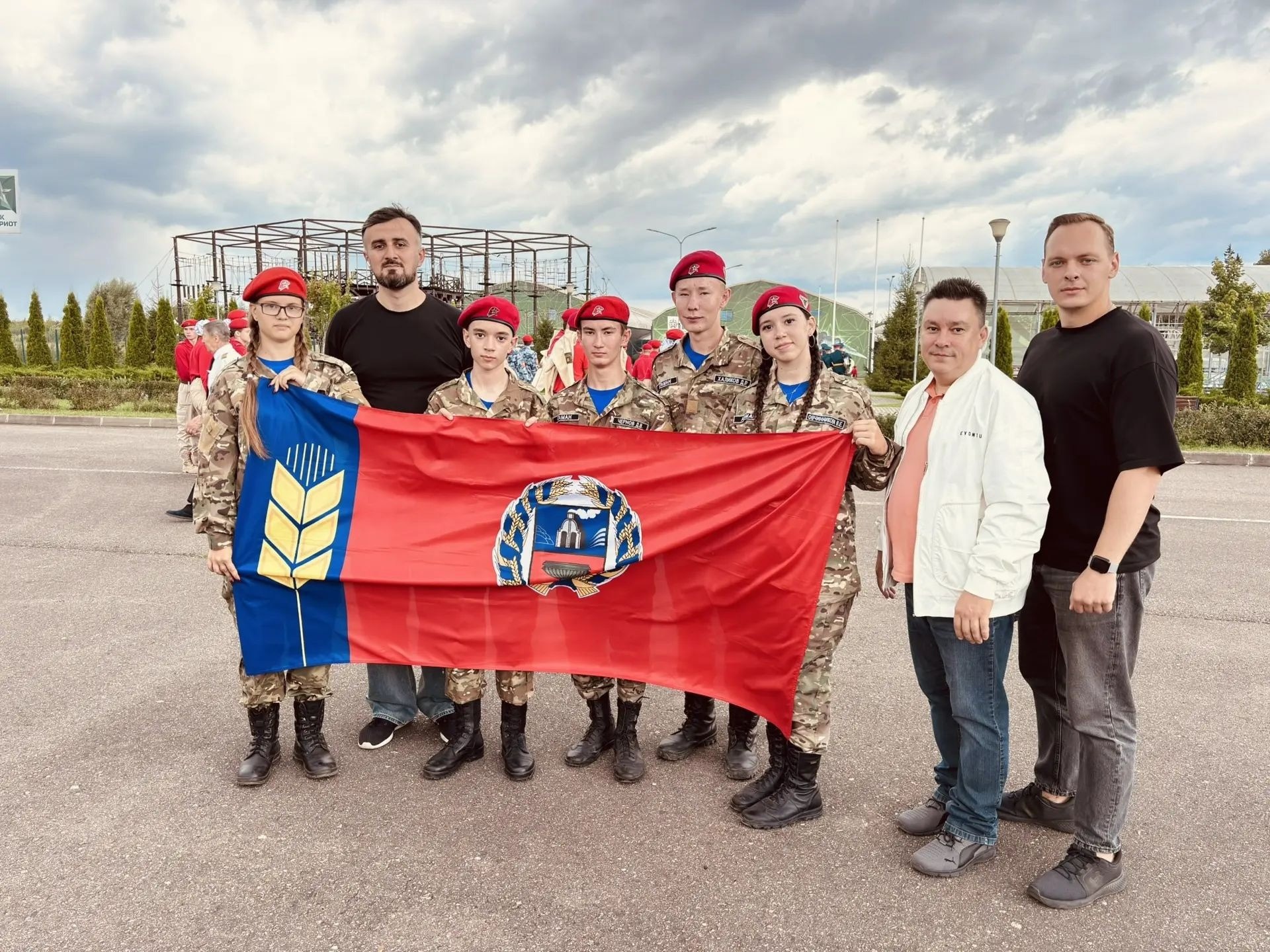 Стартовал финал Всероссийской военно‑спортивной игры «ЮНАВИА»! .
