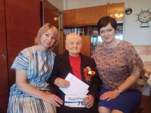 16 июня отметила свой 95-летний юбилей труженица тыла Сухотская Анна Гавриловна..